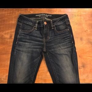 American Eagle Super Low Rise Jegging